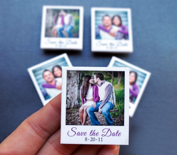 wedding date magnets