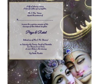 Radha Krishna image beautiful Wedding eCard - 