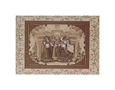 Hindu wedding card with Kalki & decorated Ganesha images