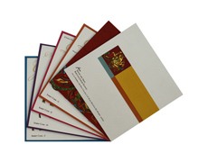 Hindu wedding card with traditional Indian Images