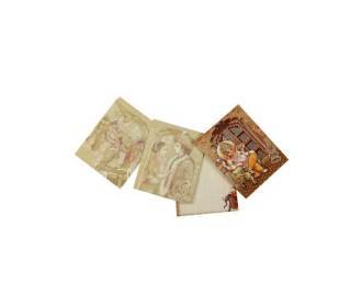 Hindu Wedding Card with Traditional God Images