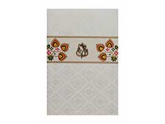 Multicolor Hindu Wedding Card with Laser Cut-out Design