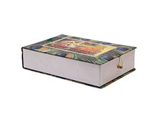 Radha Krishna themed card cum box