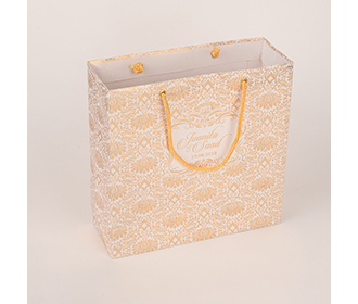 Carry bags in white color with traditional indian motifs