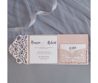 Classic Laser-cut Invitations 106