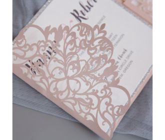 Classic Laser-cut Invitations 106