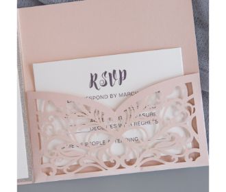 Classic Laser-cut Invitations 106