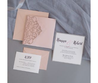 Classic Laser-cut Invitations 106