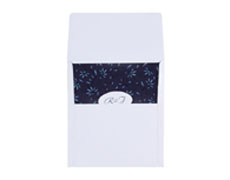 Classic Indian Wedding Cards in Blue & White Colour