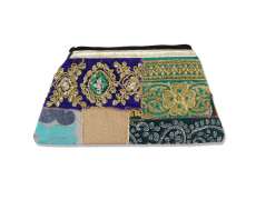 Colorfull embroidered hand Clutch