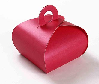 Indian Wedding Party Favor Box in Pink Color
