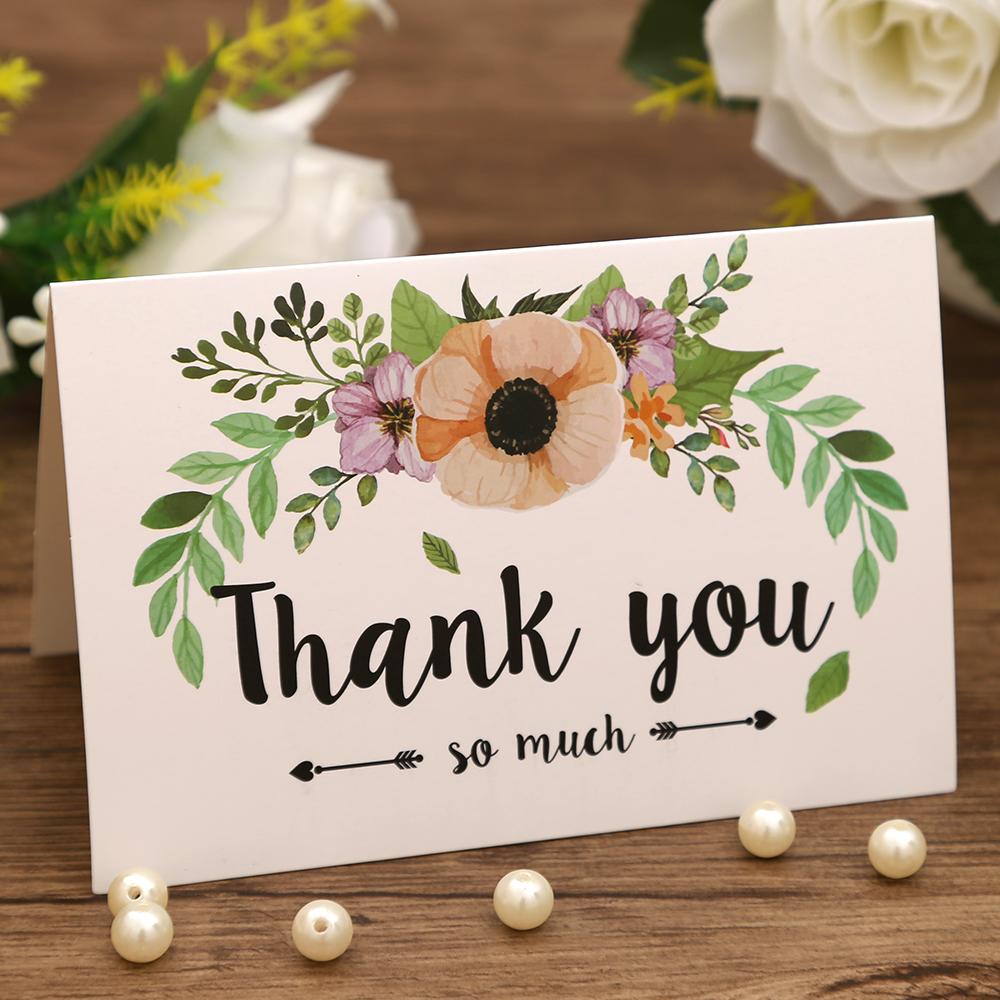 Beautiful colorful mixbag of thank you cards with envelopes