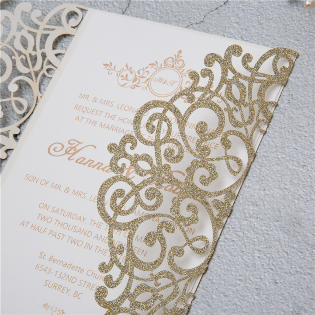 Classic Laser-cut Invitations 14 - Click Image to Close