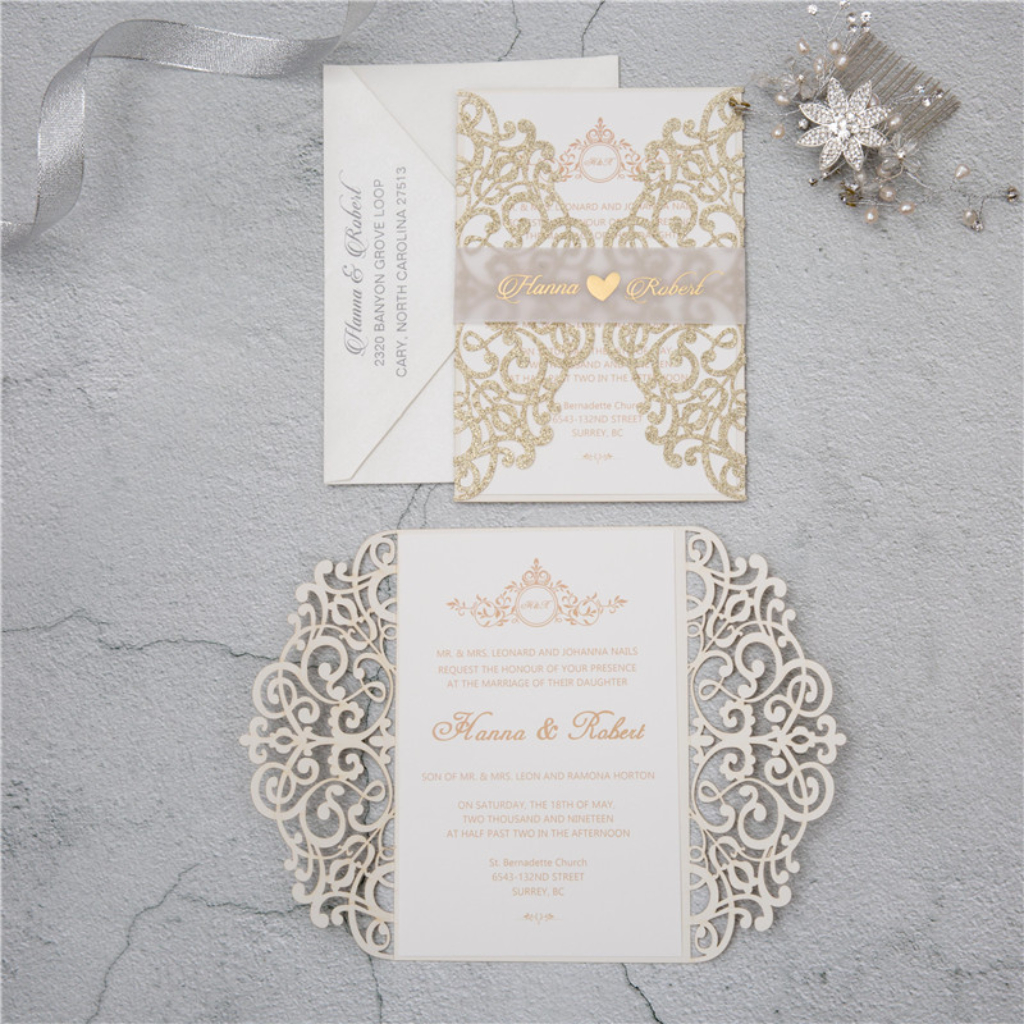 Classic Laser-cut Invitations 14 - Click Image to Close