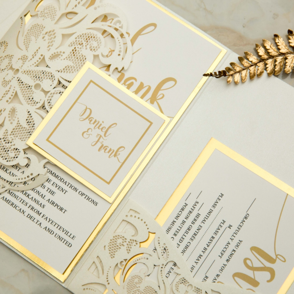 Classic Laser-cut Invitations 163 - Click Image to Close