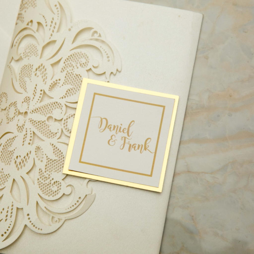 Classic Laser-cut Invitations 163 - Click Image to Close