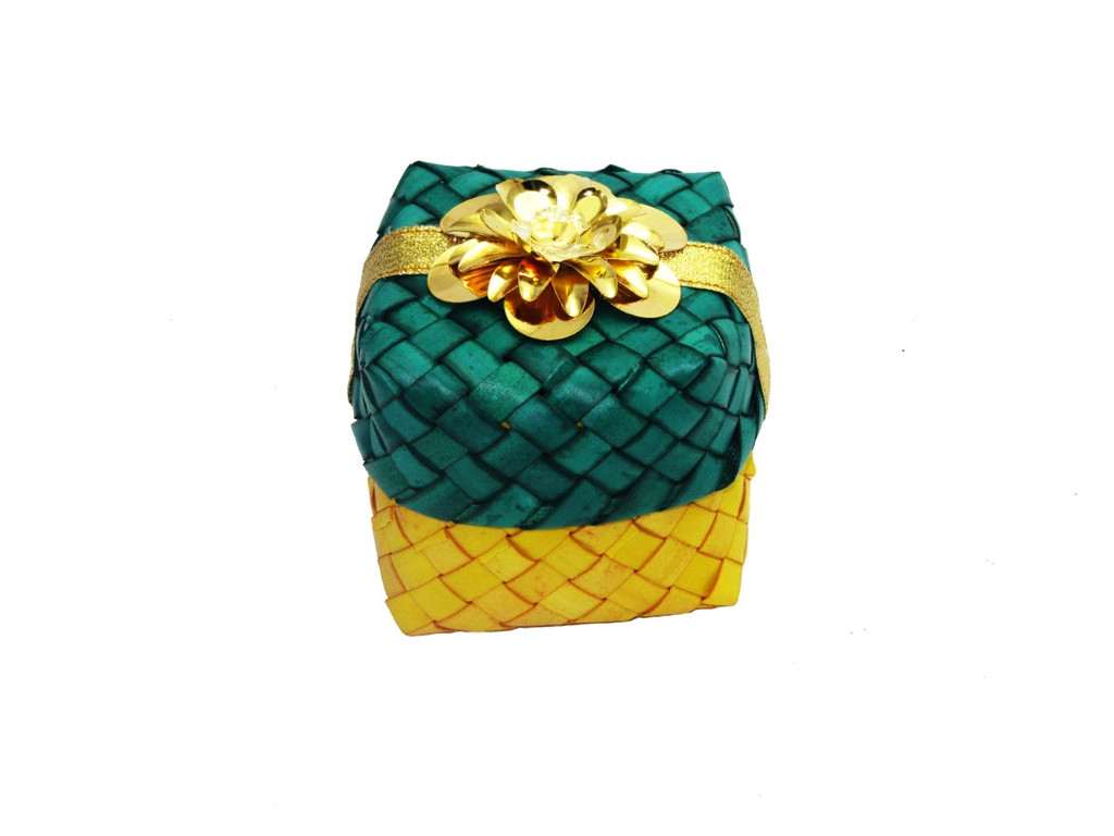 Green & Yellow Gift Box - Click Image to Close