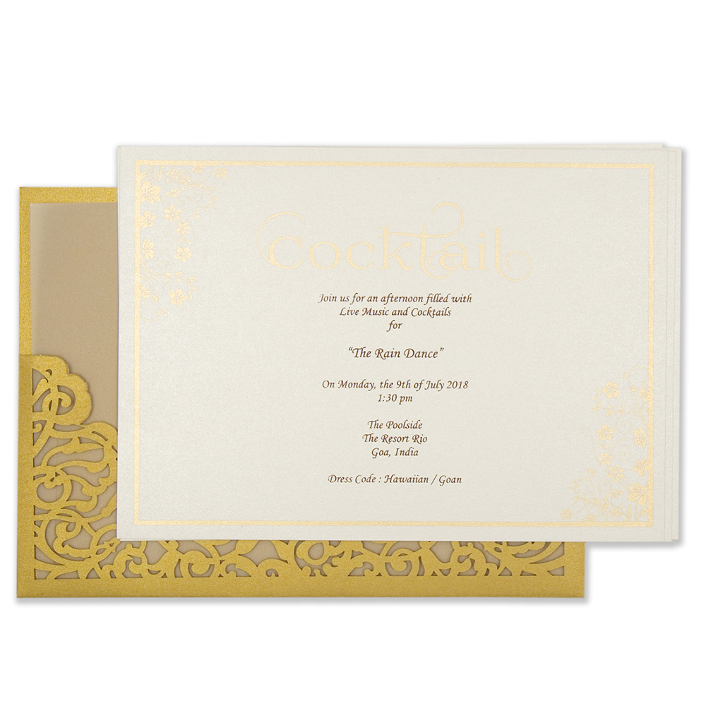Multifaith Indian wedding card with a laser cut insert holder - Click Image to Close