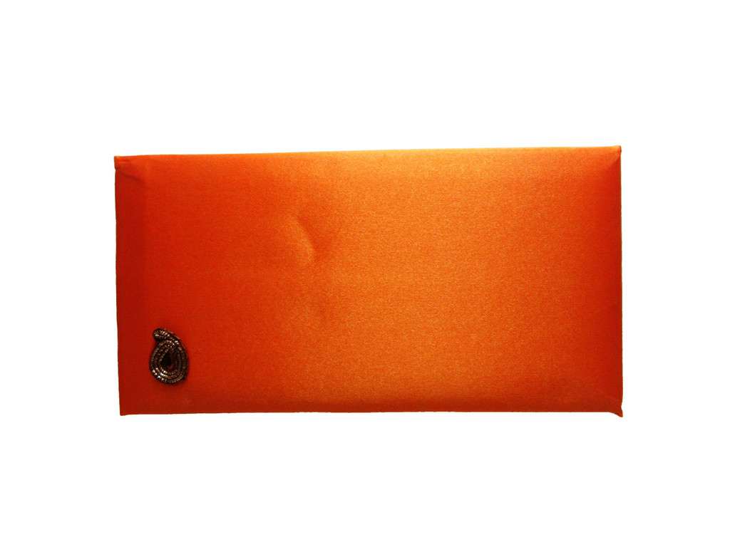 Orange Silk Envelope - Click Image to Close