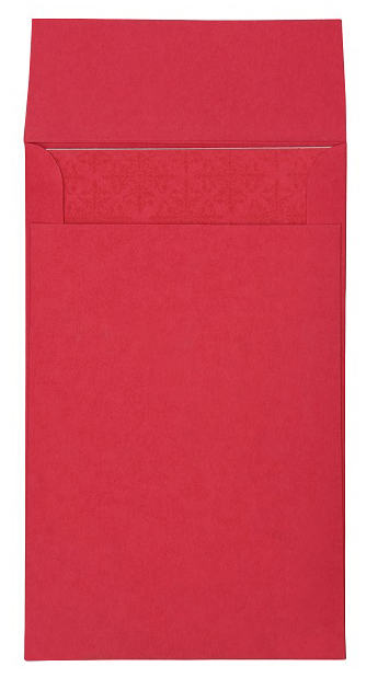 Radha- Krishna Wedding Card in Crimson & Golden Colour - Click Image to Close