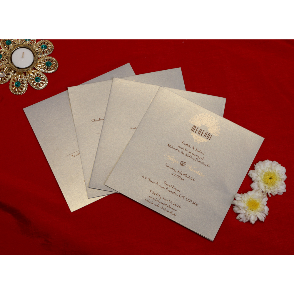 Royal Golden wedding invite - Click Image to Close