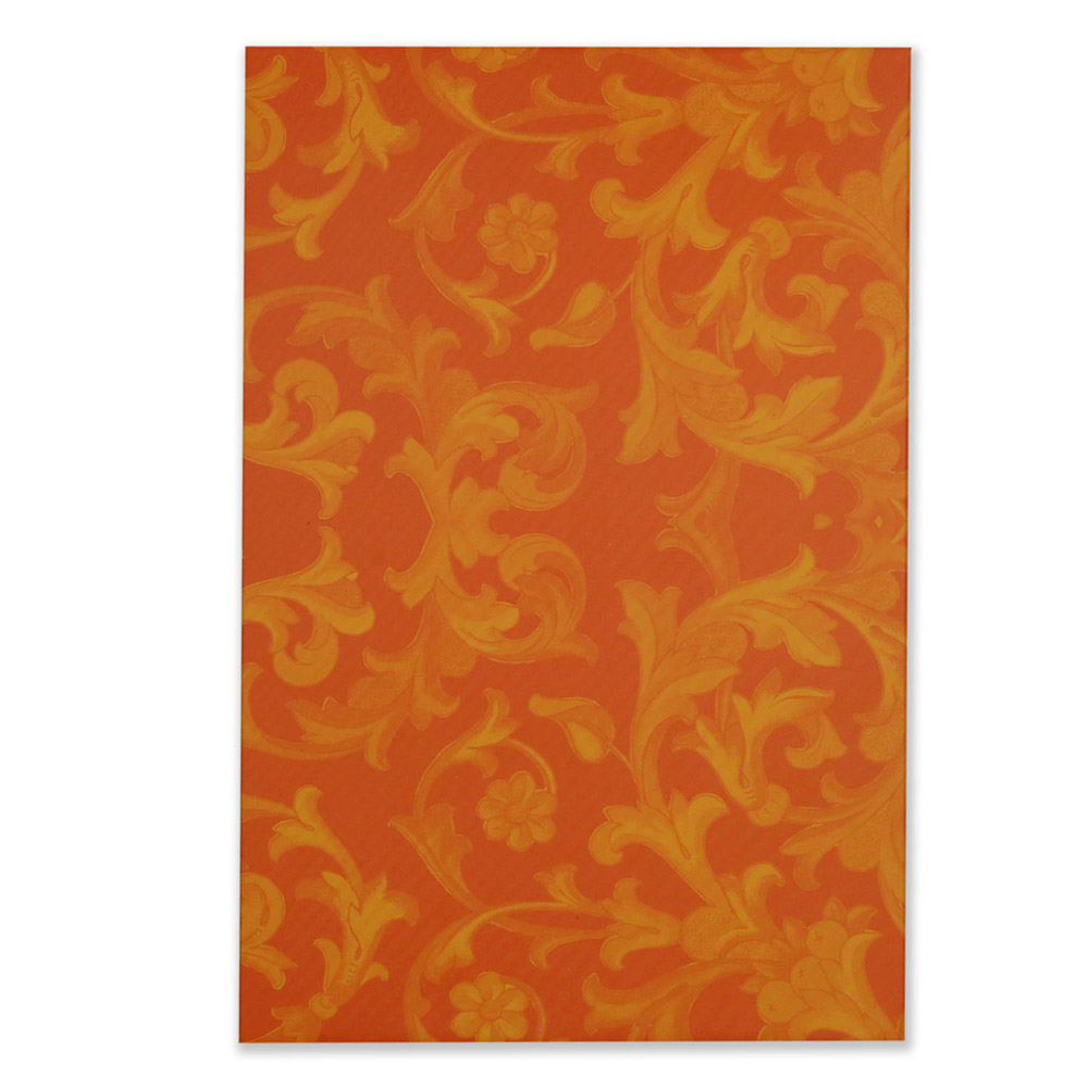 Royal indian wedding invitation in pink & orange - Click Image to Close