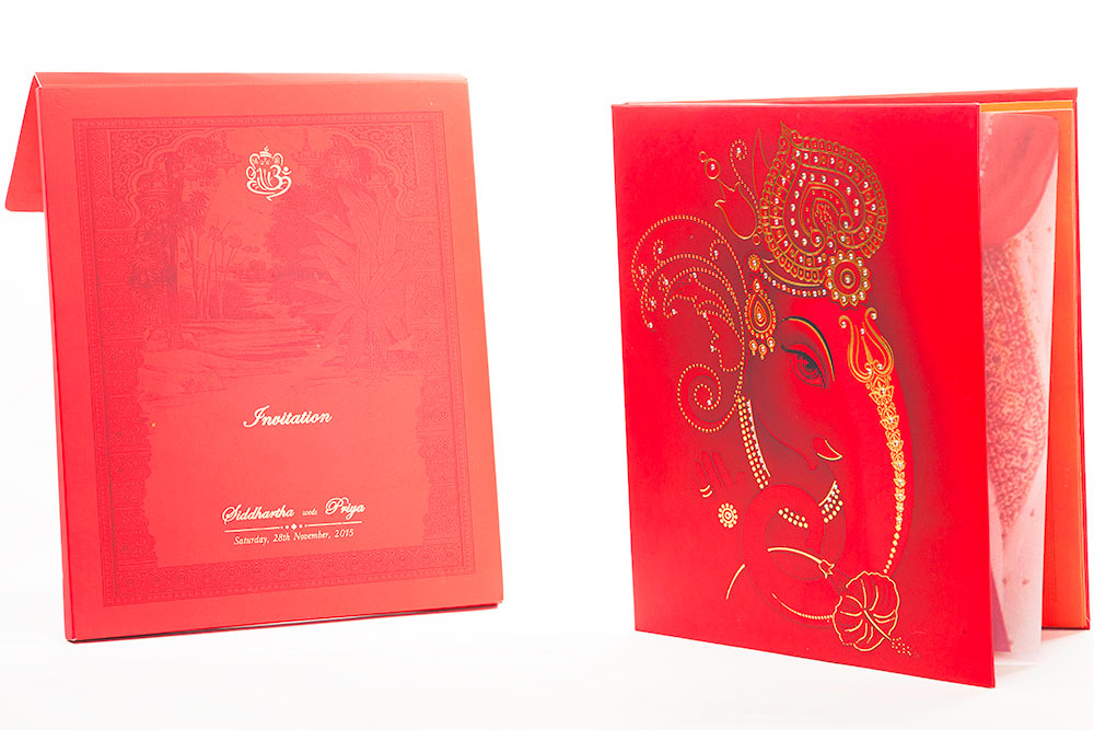 Royal Indian Wedding Cards