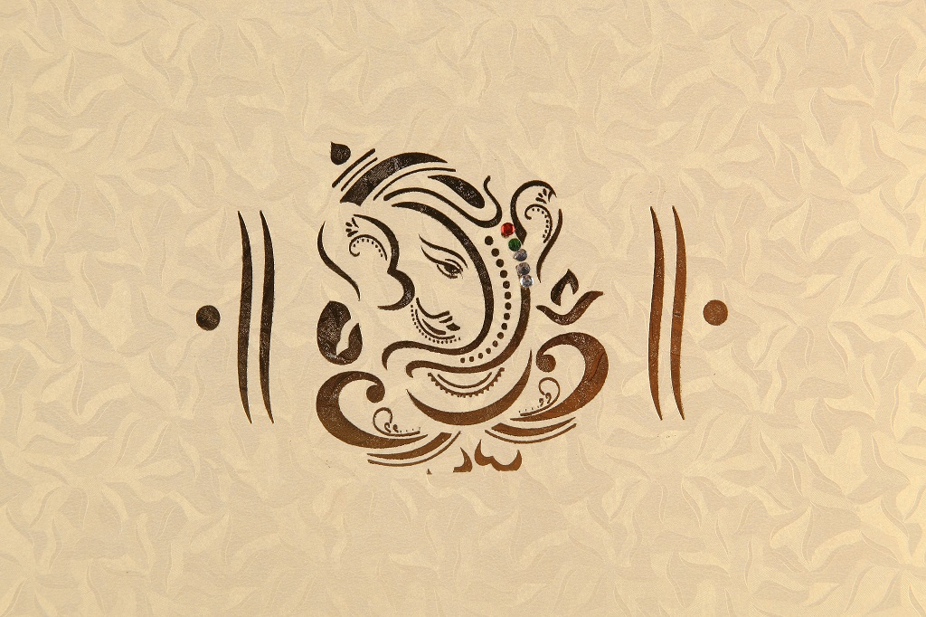 Ganesh Symbol For Wedding Cards