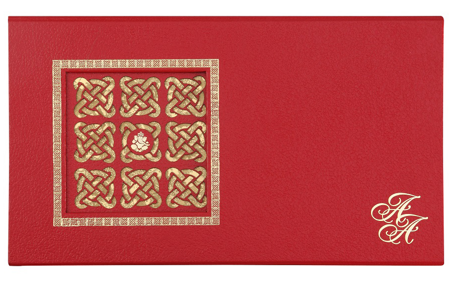 Wedding Card Box in Exclusive Red & Golden Color - Click Image to Close