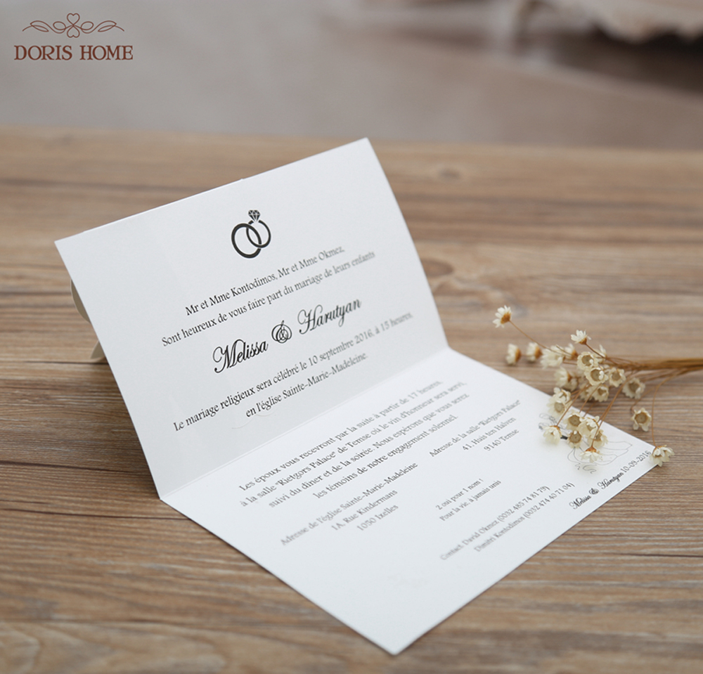 Western-style Groom & Bride Wedding Invitations Cards - Click Image to Close