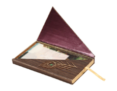 ‘Morpankh-design’ Golden Brown Card