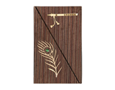 ‘Morpankh-design’ Golden Brown Card