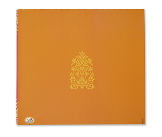 Multifaith Indian wedding invitation in vibrant colours