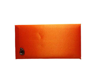Orange Silk Envelope