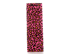 leopard print wine bag