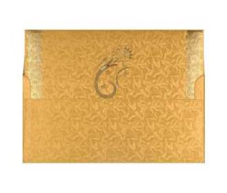 Vibrant Yellow and Golden Card