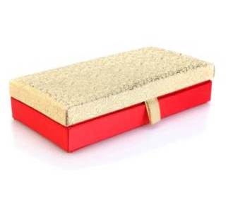 Wedding Cash Box in Red and Golden
