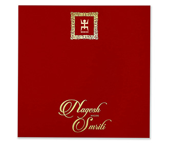 Bengali Pull-out Insert Wedding Cards Images