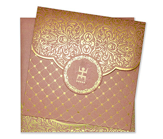 Bengali Single Fold Insert Wedding Cards Images