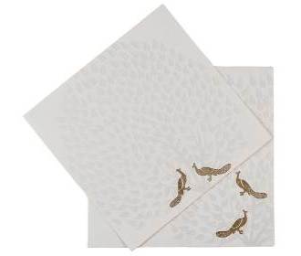 Classy Peacock Wedding Cards Images