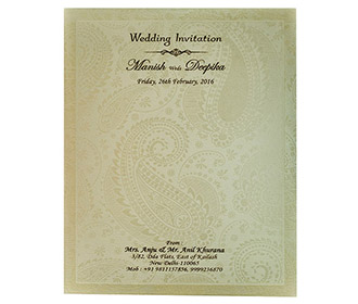 Floral Telgu Wedding Cards Images