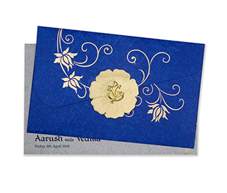 Ganesha Menu Wedding Cards Images