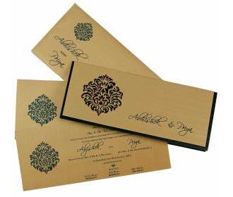 Jainism Rose Gold Wedding Cards Images