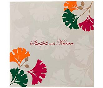 Kashmiri Menu Wedding Cards Images