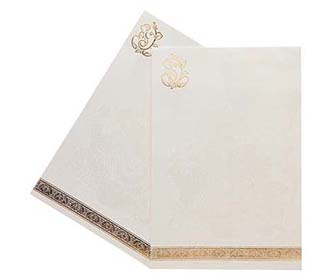Marwari Rose Gold Wedding Cards Images