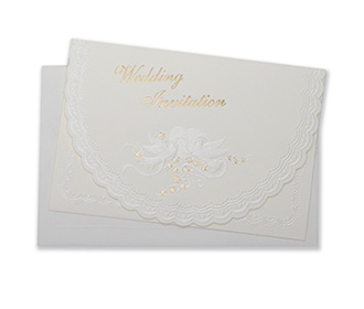 Multi-faith White Wedding Cards Images