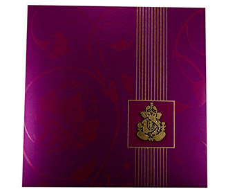 Parsi Glittery gold Wedding Cards Images