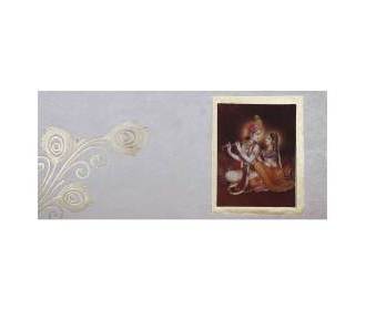 Radha Krishna Pink Wedding Cards Images