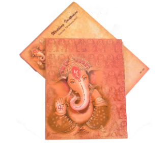 Royal Ganesha Wedding Cards Images