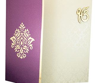 Sikh Yellow Wedding Cards Images